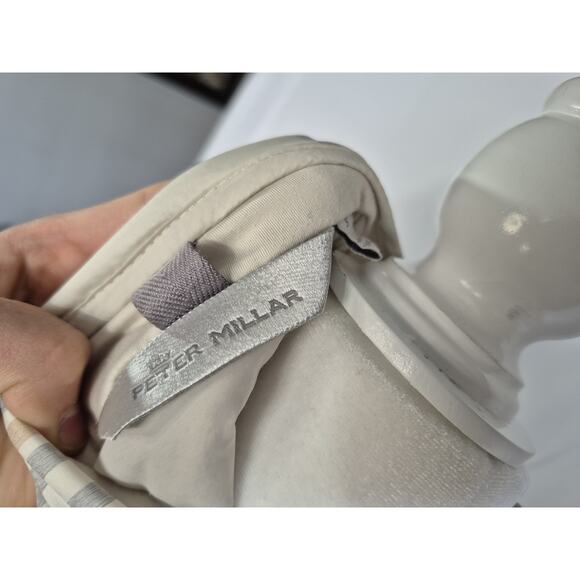 New Peter Millar Women's Grey Ivory Lizzie Hybrid Golf Vest Small - Picture 6 of 11